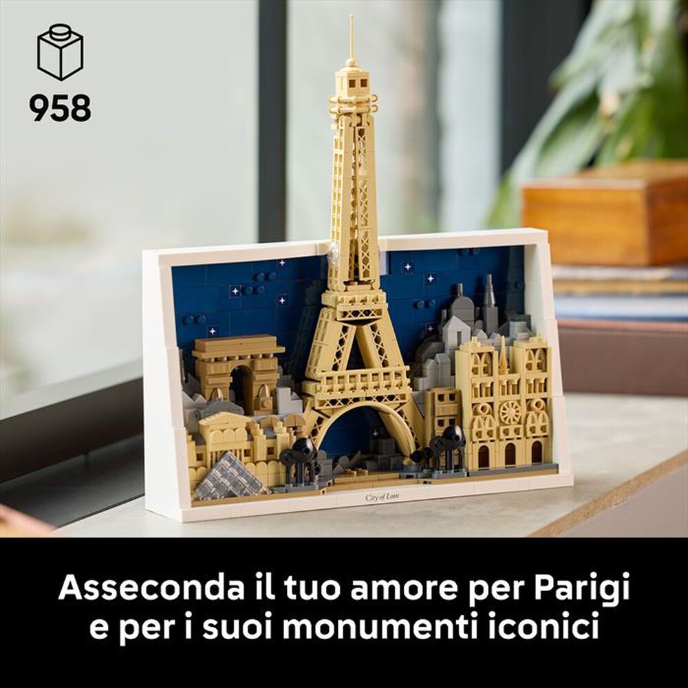 Immagine del prodotto LEGO - ARCHITECTURE Parigi &ndash; La citt&agrave; dell&rsquo;amore - 21064