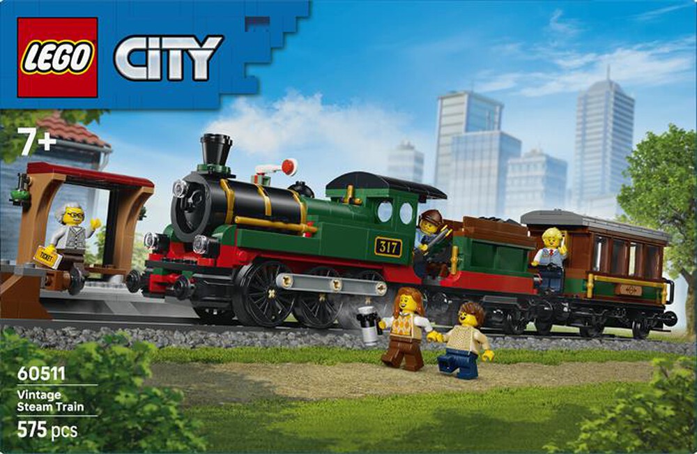 Immagine del prodotto LEGO - CITY Treno a vapore vintage - 60511