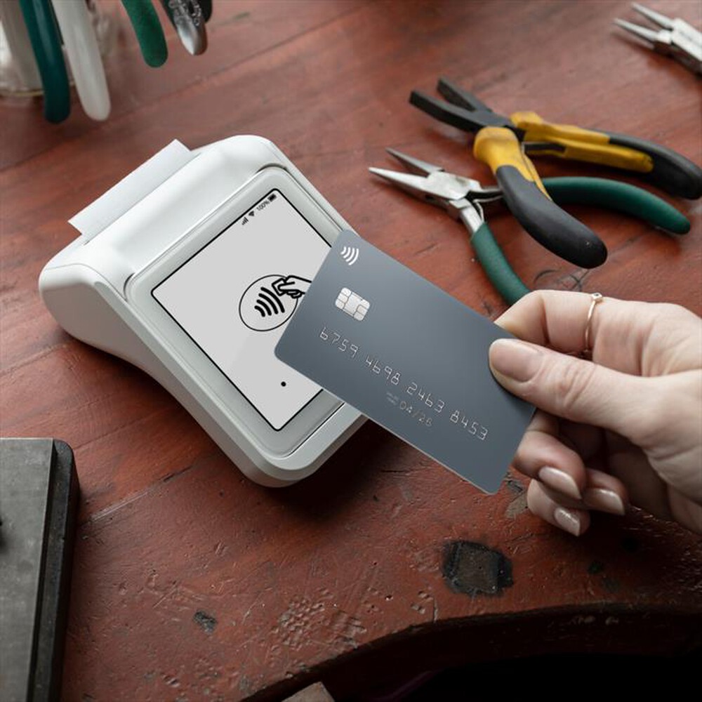 "SUMUP - POS terminal SOLO CON STAMPANTE-Bianco"
