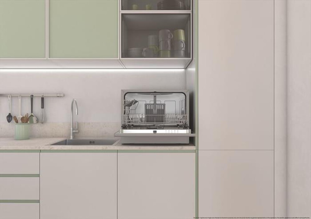 Immagine del prodotto CANDY - Lavastoviglie CP 6E51LS Classe E 6 coperti-Stainless steel