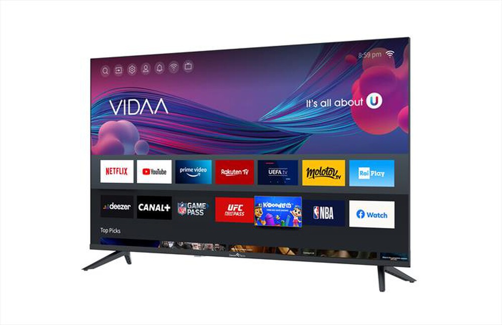 "SMART TECH - Smart TV LED HD 40\" 40FV10V1-nero"