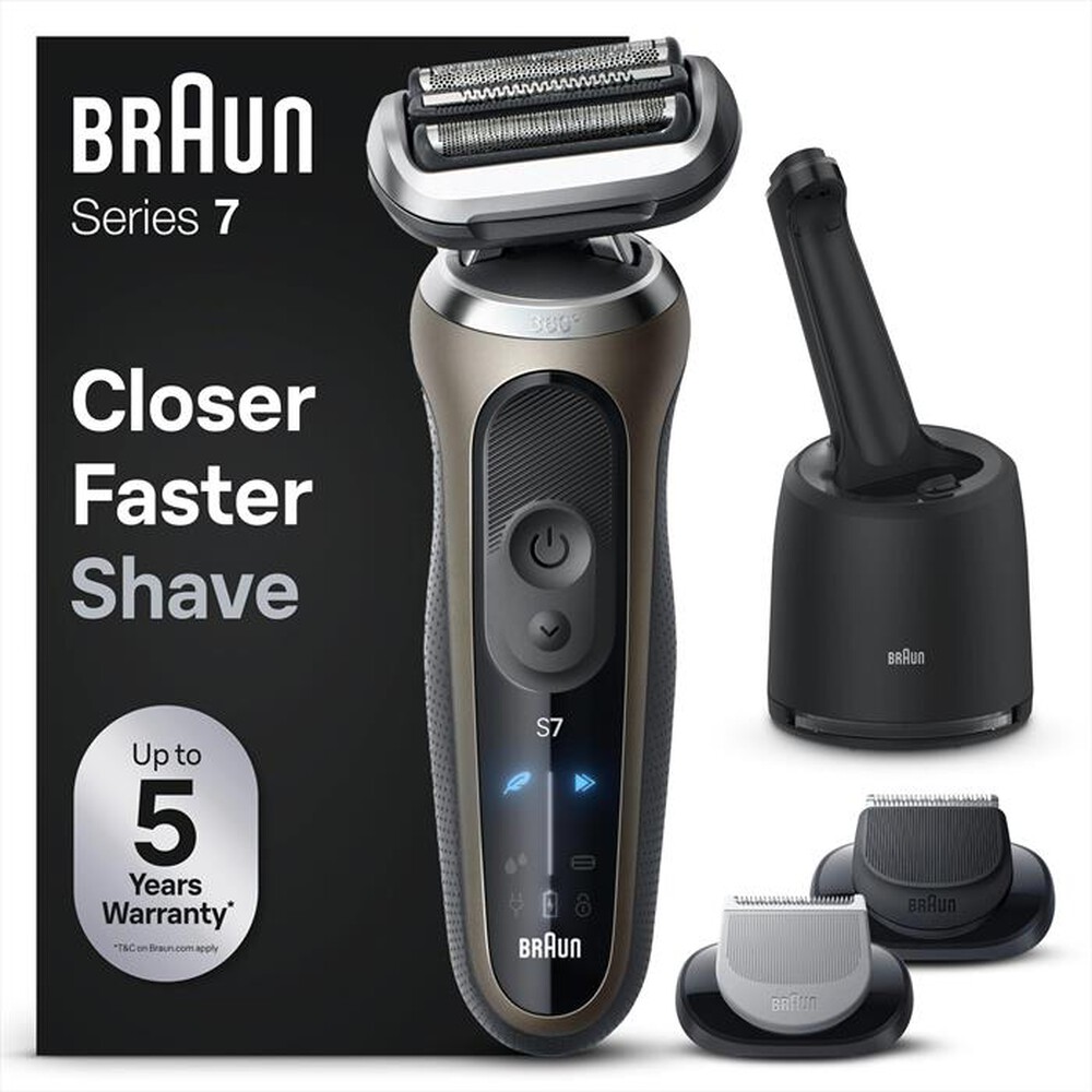 Immagine del prodotto BRAUN - Rasoio SERIES 7 72-C7650CC-ORO