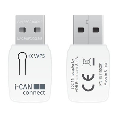 ADB - i-CAN Connect Wi-Fi-Bianco