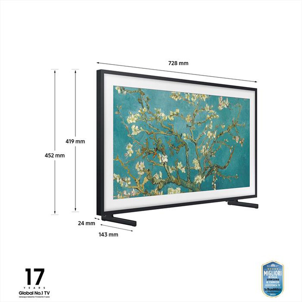 Immagine del prodotto SAMSUNG - Smart TV Q-LED FHD 32" QE32LS03BBUXZT-Charcoal Black
