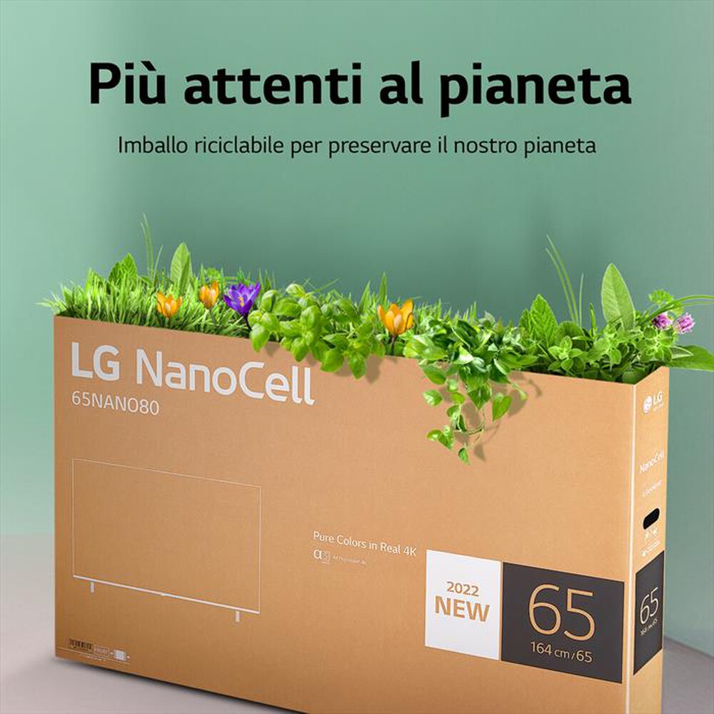 Immagine del prodotto LG - Smart TV NanoCell UHD 4K 75" 75NANO766QA-Blu