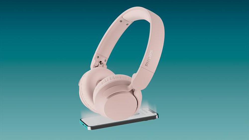 Immagine del prodotto PHILIPS - Cuffie over ear TAH4000PK/00-Pink