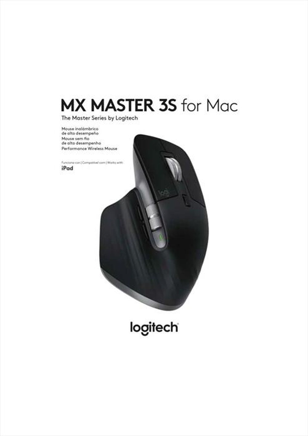 Immagine del prodotto LOGITECH - Mouse MX Master 3S For Mac-Space Grey