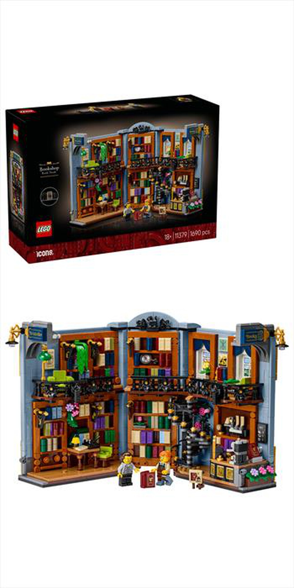 Immagine del prodotto LEGO - ICONS Libreria: Book Nook - 11379