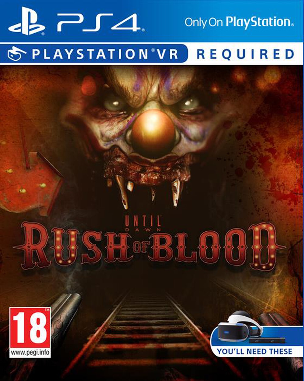 "SONY COMPUTER - Until Dawn Rush of Blood - Playstation VR"