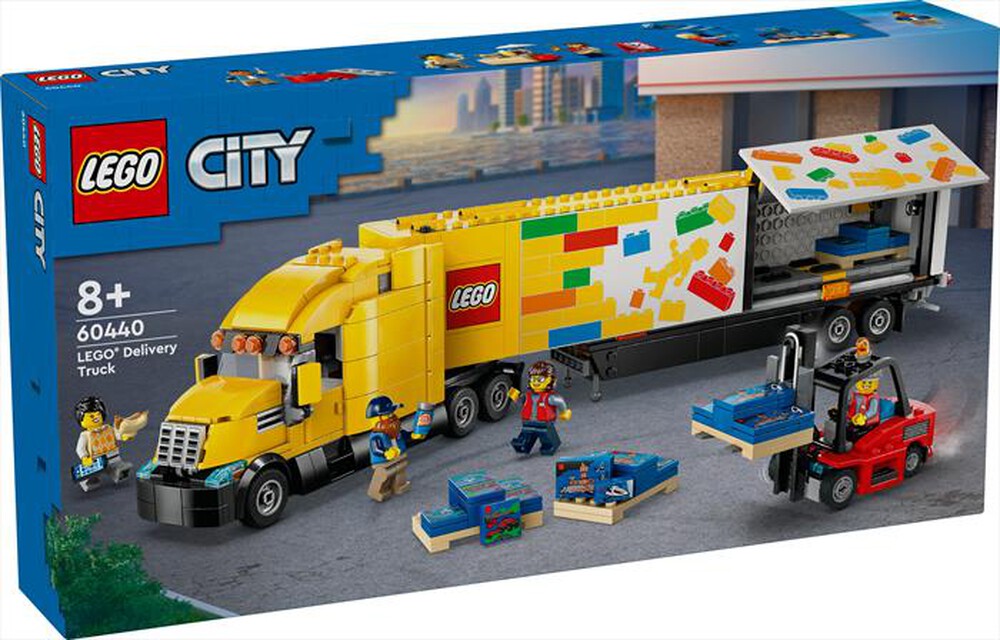"LEGO - CITY Camion per le consegne giallo - 60440"