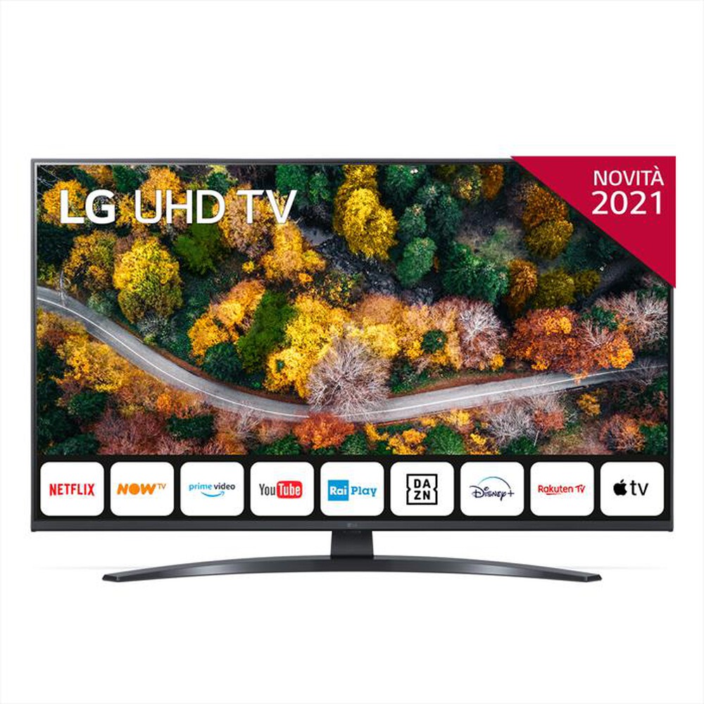 "LG - Smart TV UHD 4K 43\" 43UP78006LB-Dark Iron Gray"