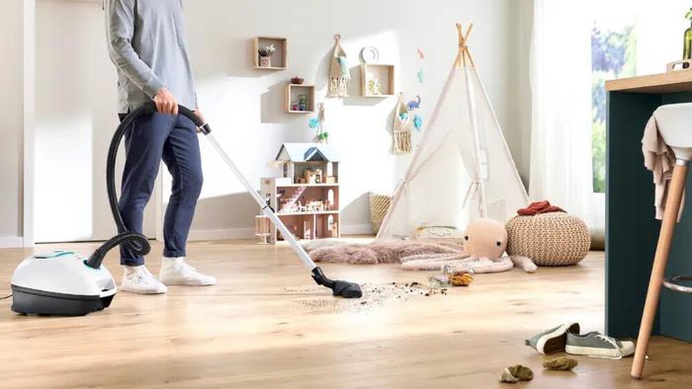 "BOSCH - SERIE 4 ASPIRAPOLVERE CON SACCO PROHYGIENIC-Black,White"