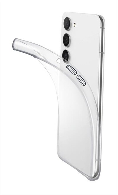 CELLULARLINE - Custodia Back FINECGALS23T per Galaxy S23-Trasparente