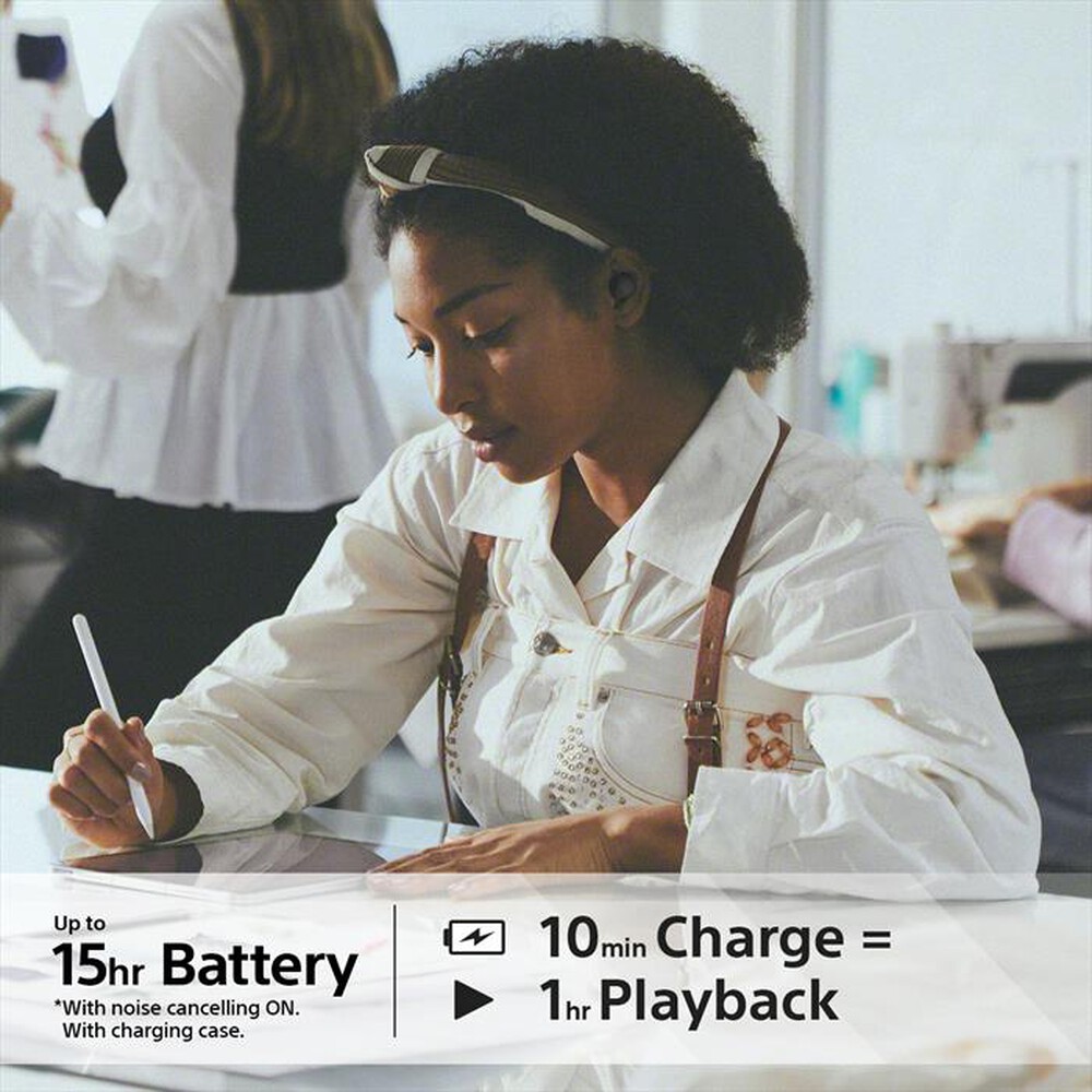 Immagine del prodotto SONY - Auricolari bluetooth WFC700NB.CE7-Nero