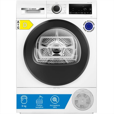 BOSCH - Asciugatrice Serie 6 WQG24201IT 9Kg Classe D-Bianco