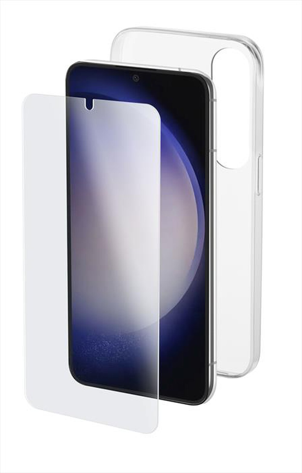 "CELLULARLINE - Custodia Back PROTKITGALS24PLT per Galaxy S24+-Trasparente"