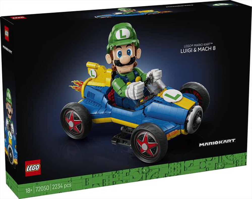 Immagine del prodotto LEGO - SUPER MARIO Mario Kart: Luigi e Mach 8 - 72050