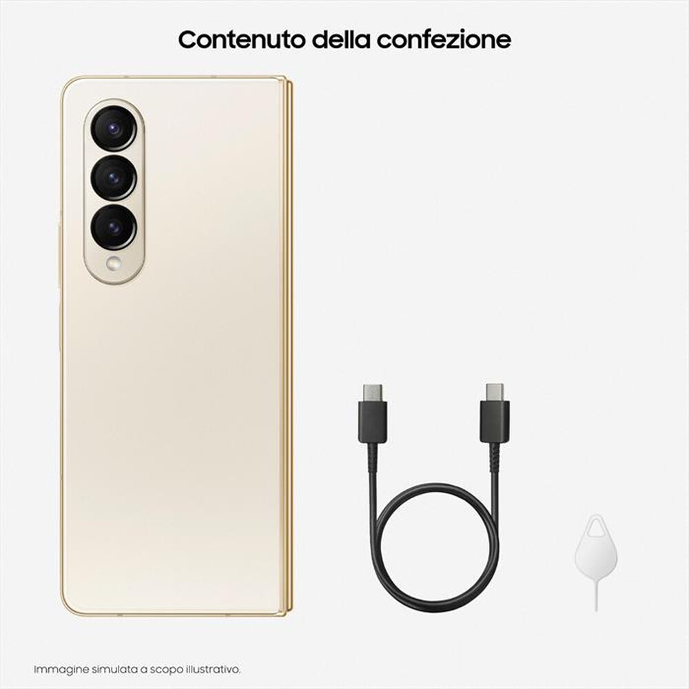Immagine del prodotto SAMSUNG - Galaxy Z Fold4 256GB-Beige
