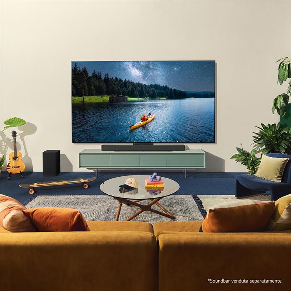 "LG - Smart TV OLED evo UHD 4K 55\" Serie C4 OLED55C44LA-Marrone"