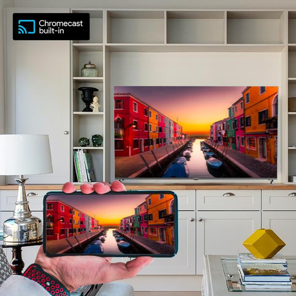 "STRONG - Smart TV LED UHD 4K 55\" SRT55UD7553-argento"