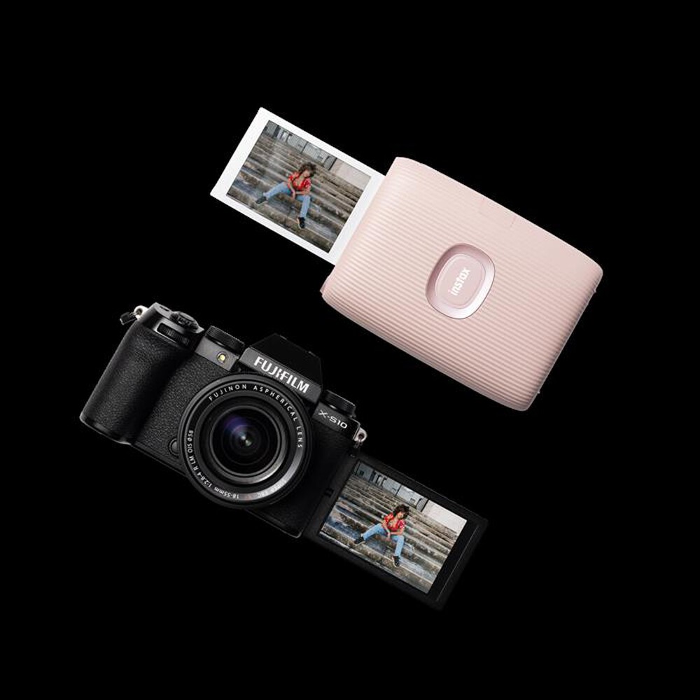 "FUJI - Stampante a colori INSTAX MINI LINK2-ROSA"