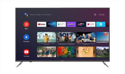 QBELL - Smart TV LED UHD 4K 50" QT50GX83-Nero