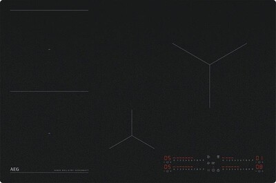 AEG - Piano cottura elettrico TI84IB30IZ 77 cm-Nero