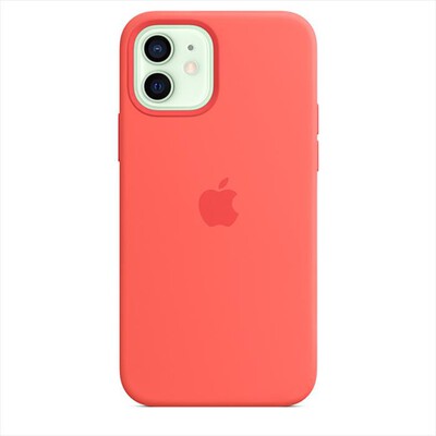 APPLE - Custodia MagSafe in silicone iPhone 12/12 Pro-Rosarancio