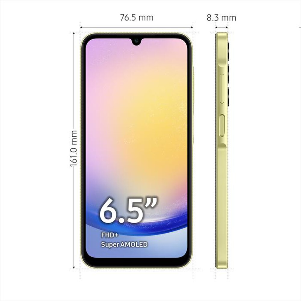 "SAMSUNG - GALAXY A25 5G 128GB-Yellow"