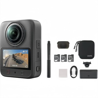 DJI - Fotocamera 8K OSMO 360 II ADVENTURE COMBO-NERO