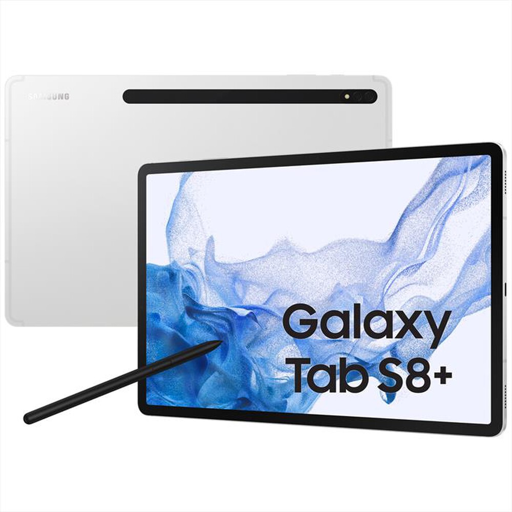 "SAMSUNG - GALAXY TAB S8+ WIFI 256GB-Silver"