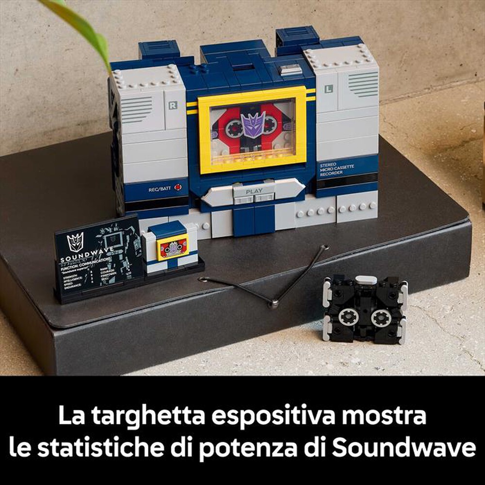 Immagine del prodotto LEGO - ICONS Transformers: Soundwave 10358