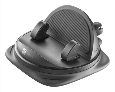 CELLULARLINE - Supporto porta telefono da auto DASH HUB 360-Nero