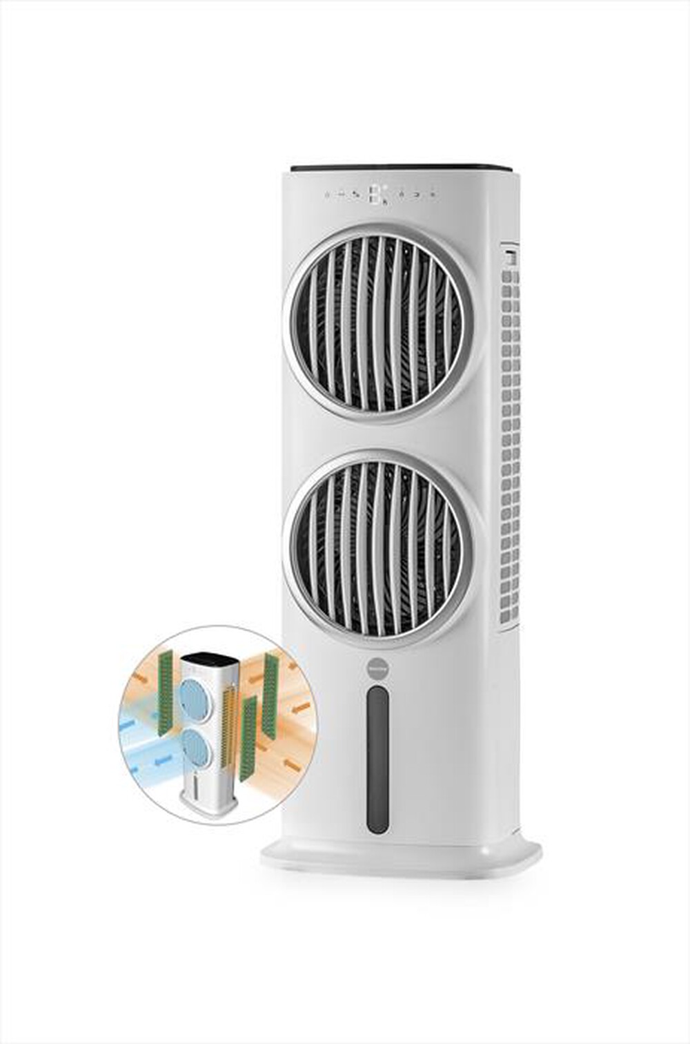 "MACOM - POWER DOUBLE WIND-BIANCO"