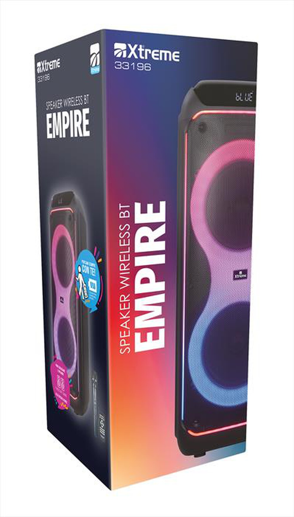 Immagine del prodotto XTREME - Speaker Empire 33196-nero