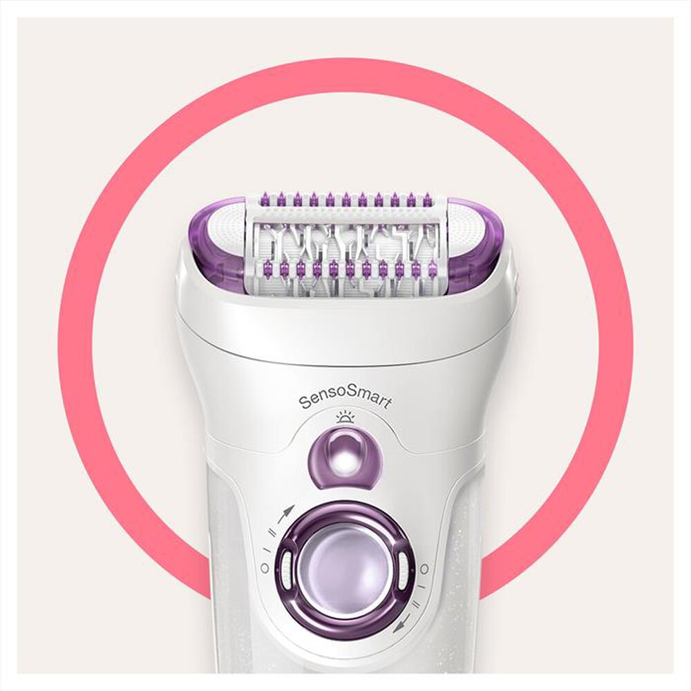 "BRAUN - Silk-épil 9 9-700-Bianco/Viola"