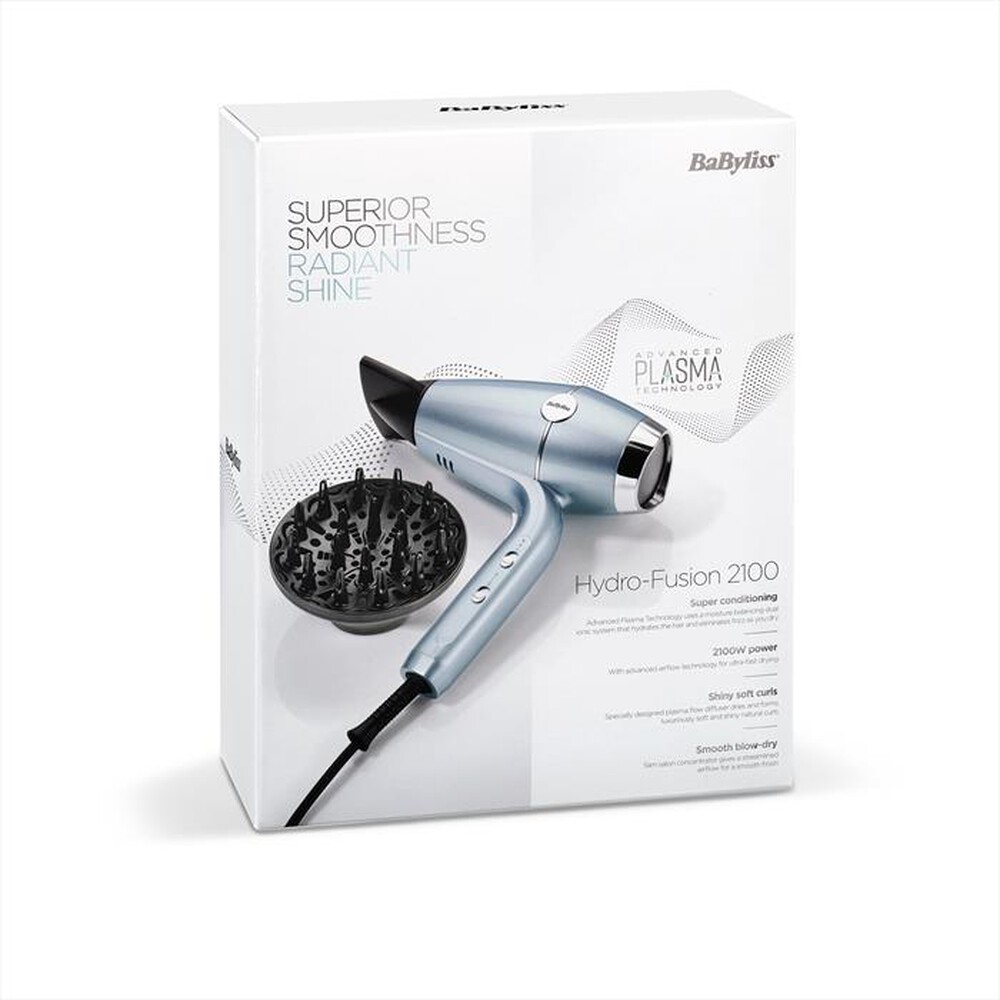 "BABYLISS - D773DE-Blu/Argento"