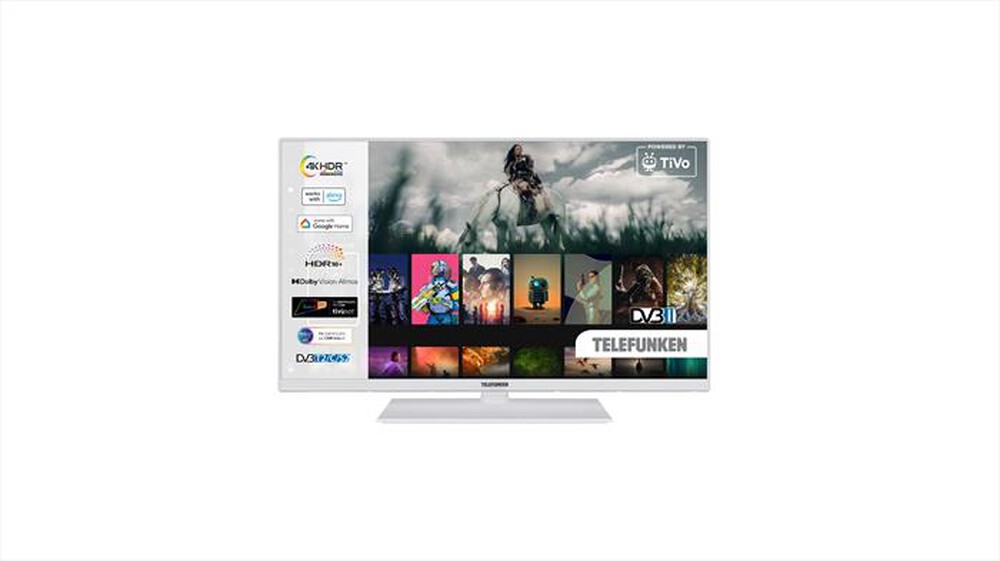 Immagine del prodotto TELEFUNKEN - Smart TV LED HD READY 32" TE32750B45I2DTW-Bianco