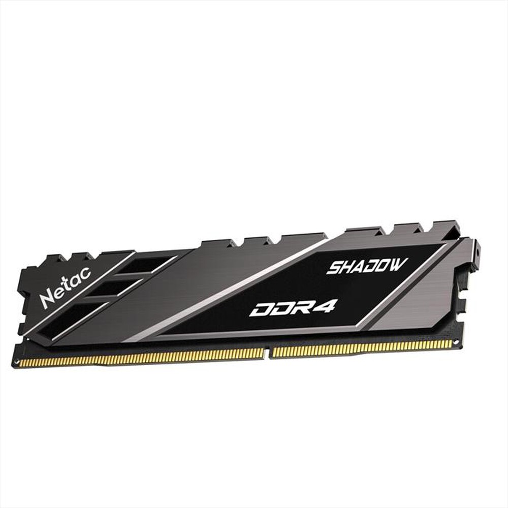 "NETAC - SHADOW DDR4-3200 32GB(16GB X 2) C16 GREY U-DIMM 28-GRIGIO"