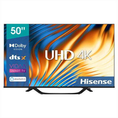 HISENSE - Smart TV LED UHD 4K 50" 50A68H-Black
