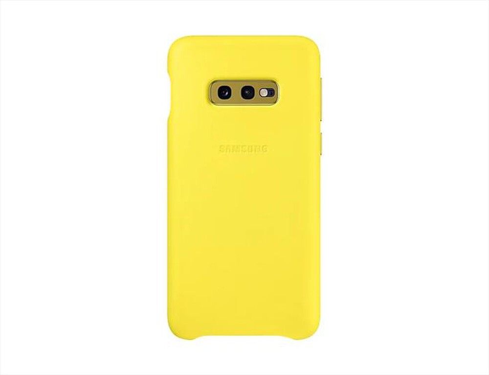 "SAMSUNG - LEATHER COVER GALAXY S10 E-GIALLO"