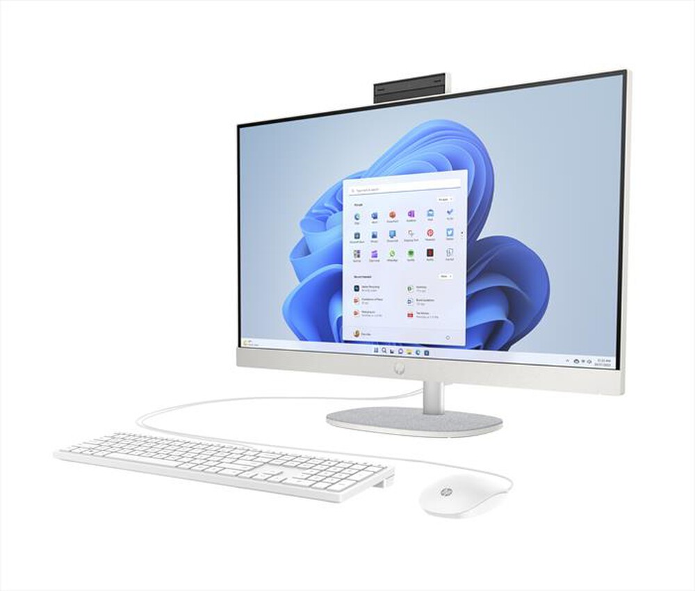 "HP - Desktop ALL-IN-ONE 27-CR0000NL-Shell White"