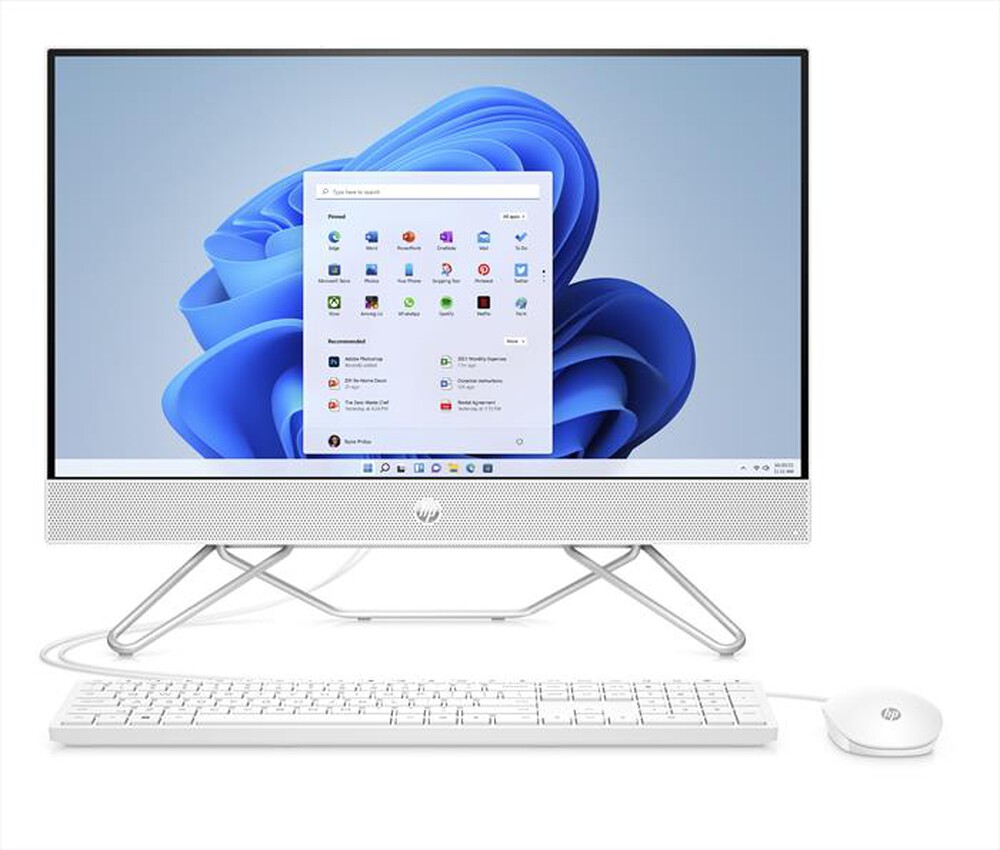 "HP - Desktop ALL IN ONE 27-CB1040NL-Starry White"