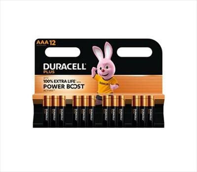 DURACELL - DURACELL PLUS POWER AAA-Multicolore