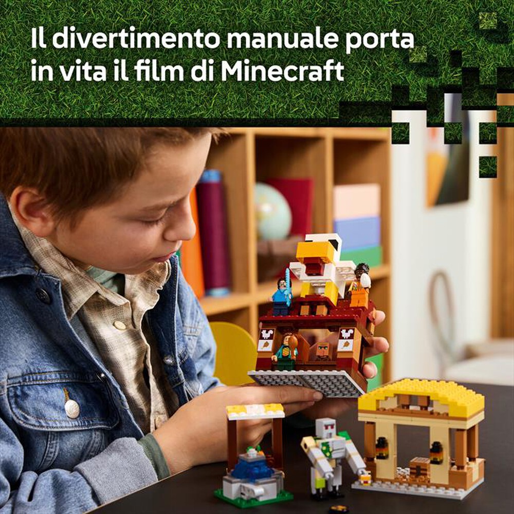 Immagine del prodotto LEGO - MINECRAFT Attacco al villaggio Ghast-pallone 21273