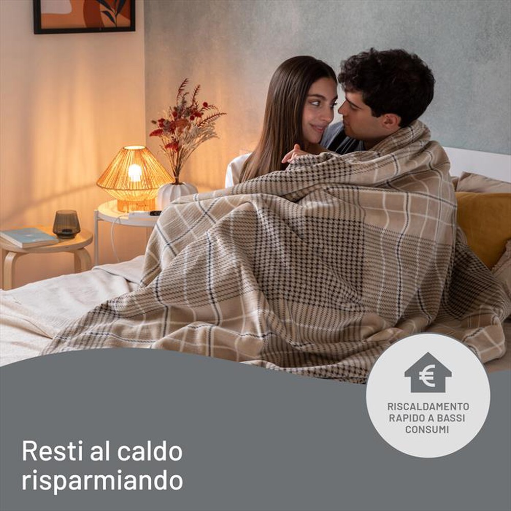 Immagine del prodotto IMETEC - CALDOPLAID ADAPTO ELEGANCE 180X140 CM-Beige