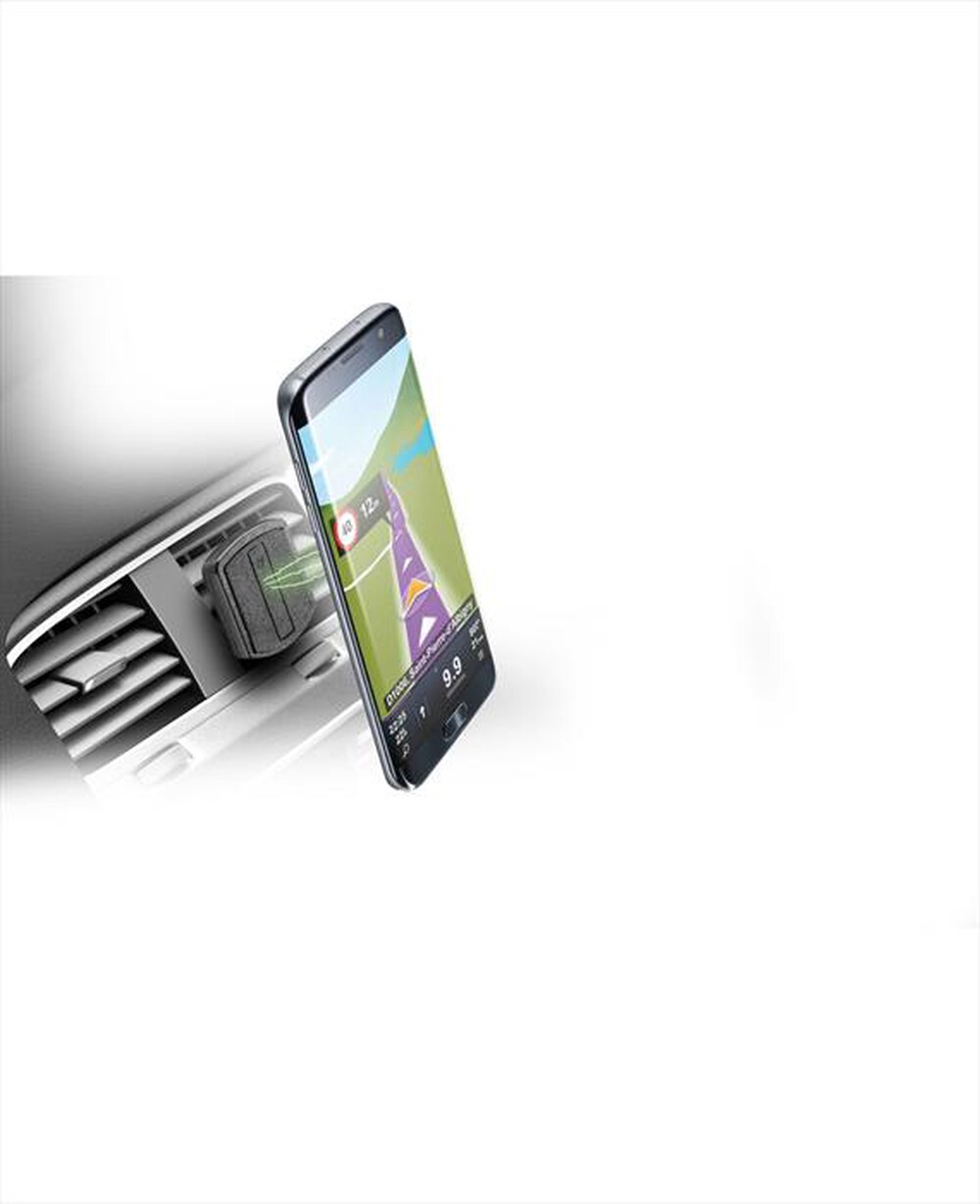 "CELLULARLINE - MAG4HANDYFORCE Supporto Auto Mag4 Adesivo Univ-Nero"