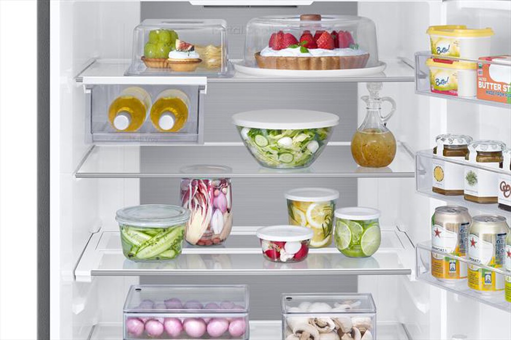 "SAMSUNG - Frigorifero combinato RB53DG706CS9EF ClasseC 538lt-Metal Inox"