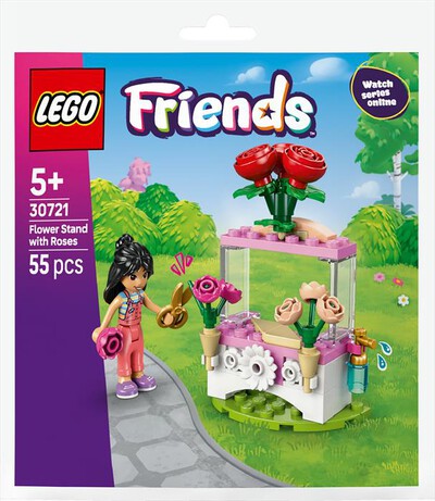 LEGO - 30721 BANCARELLA DI FIORI CON ROSE-Multicolore