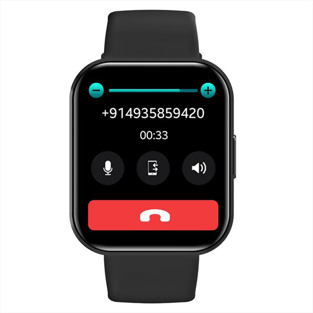 "CELLY - TRAINERWATCH2BK - SMARTWATCH CON CHIAMATA VOCALE-Nero"